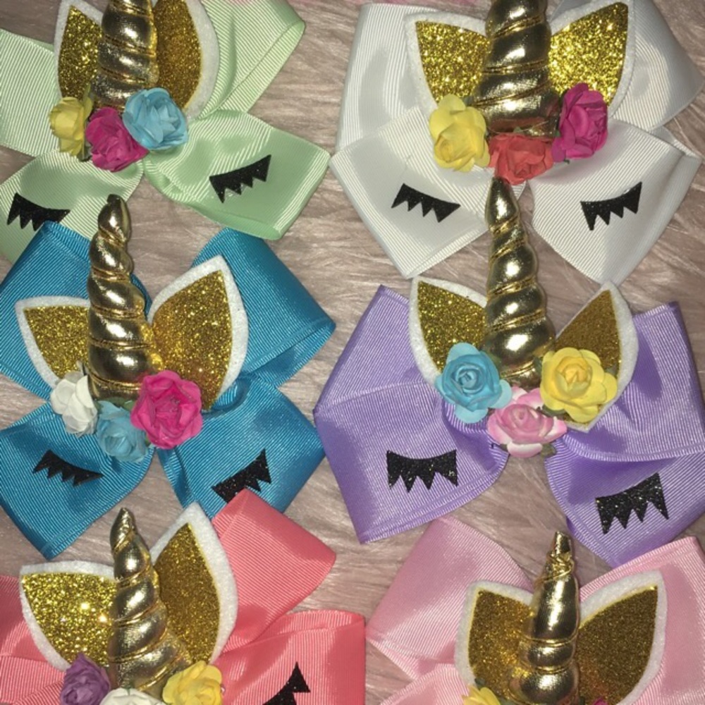 Unicorn bows‎ 💖🦄💫